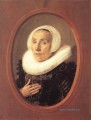 Anna Van Der Aar Porträt Niederlande Goldene Zeitalter Frans Hals